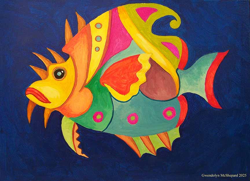 GM – Totem Fish 6 © Gwendolyn McShepard