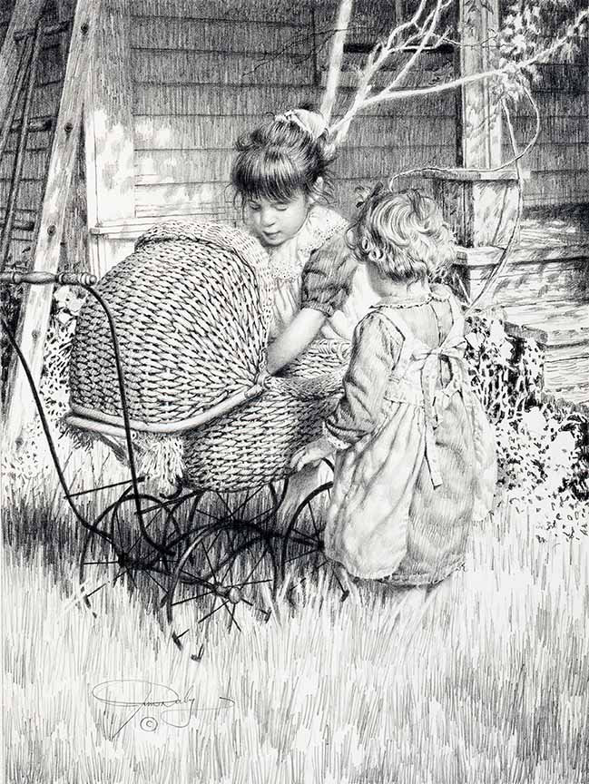 JD – Make Believe – Pencil © Jim Daly