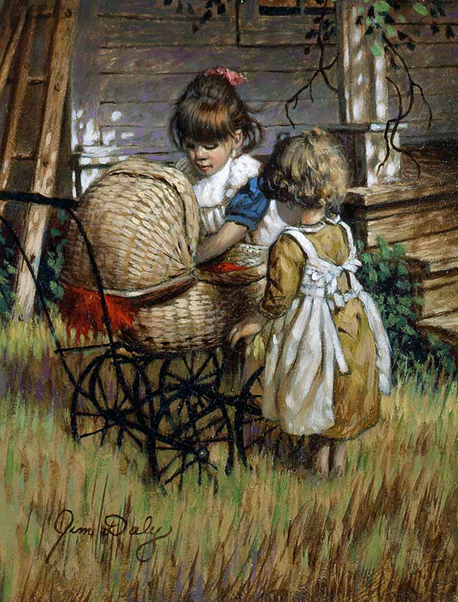 JD – Make Believe – Study © Jim Daly