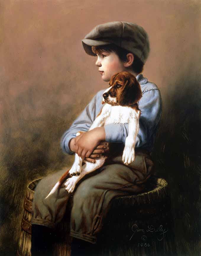 JD – The New Puppy © Jim Daly