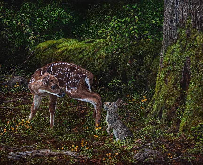 KM – Bambi Meets Thumper © Karla Mann