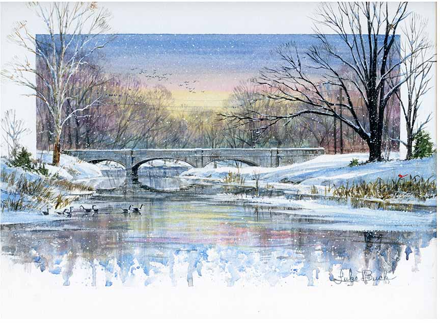 LB – Morning Snow 2424 © Luke Buck