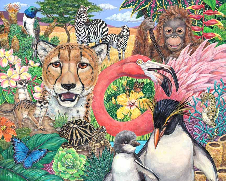 LHB – Fun at the Zoo © Linda Howard Bittner