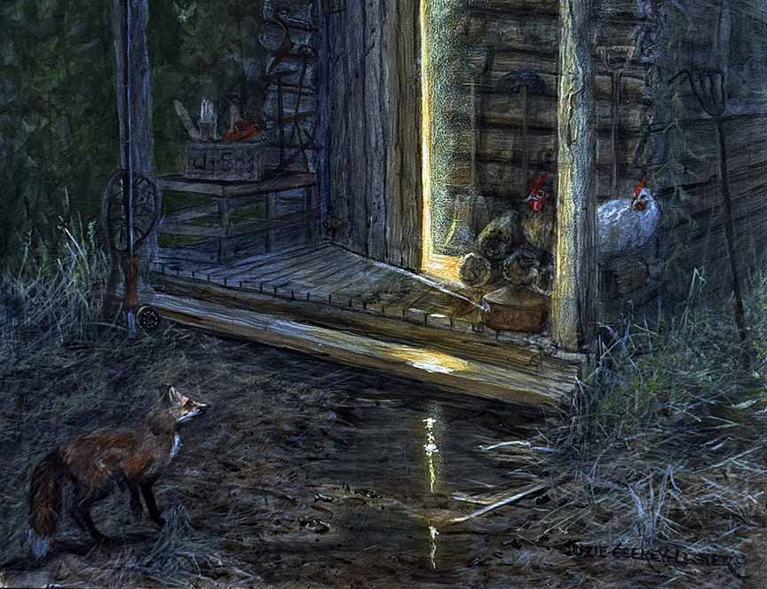 SSL – Late Night Visit © Suzie Seerey-Lester