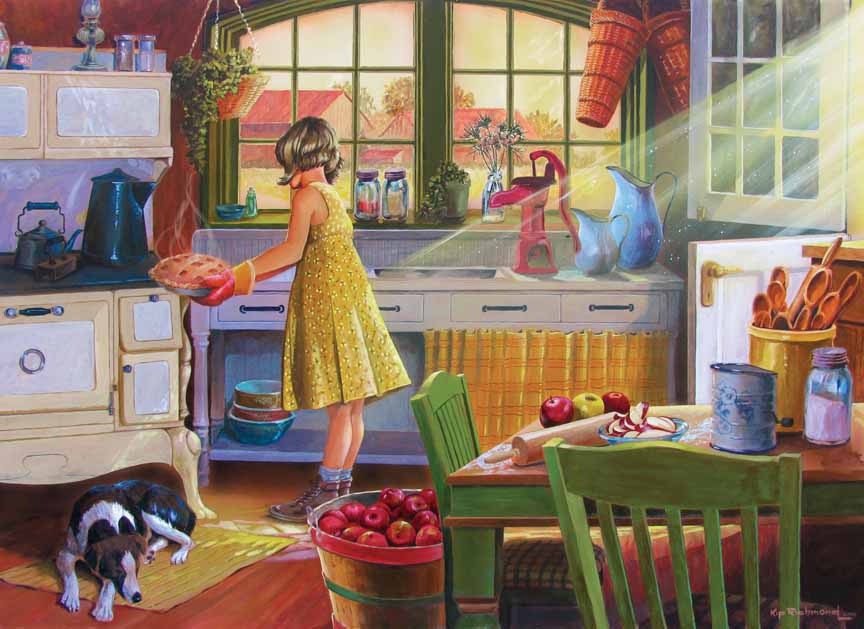 CHIC – Apple Pie Kitchen 85016 © Cobble Hill Puzzle Company