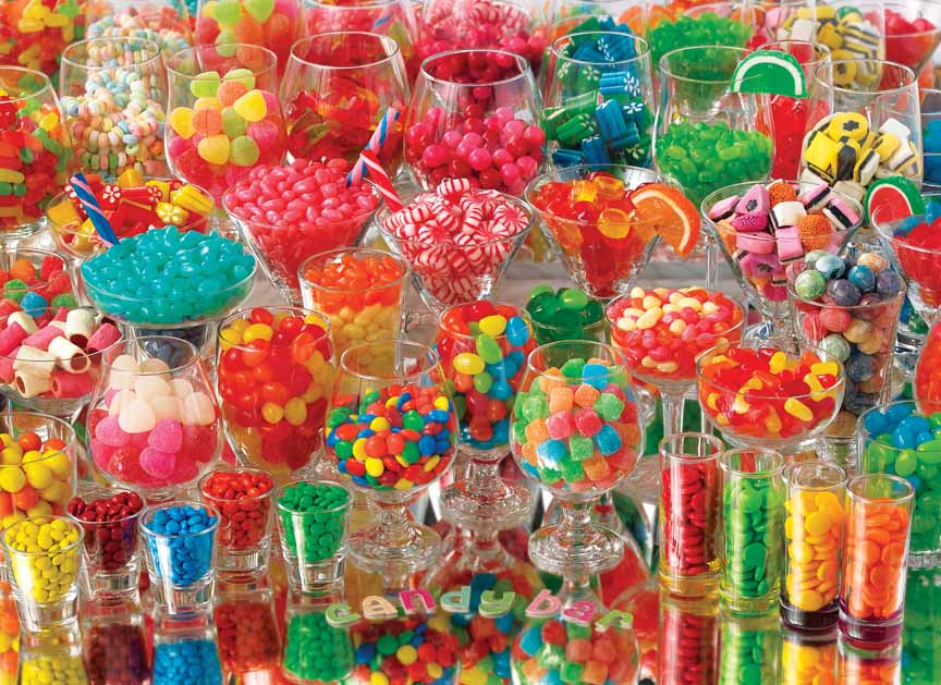 CHIC – Candy Bar 80142 © Cobble Hill Puzzle Company