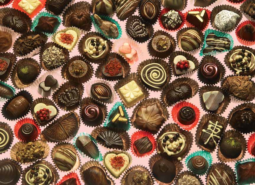 CHIC – Chocolates 51724 © Cobble Hill Puzzle Company