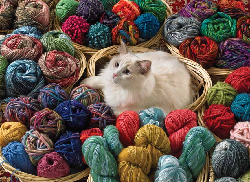 CHIC – Fur Ball 51748 © Cobble Hill Puzzle Company