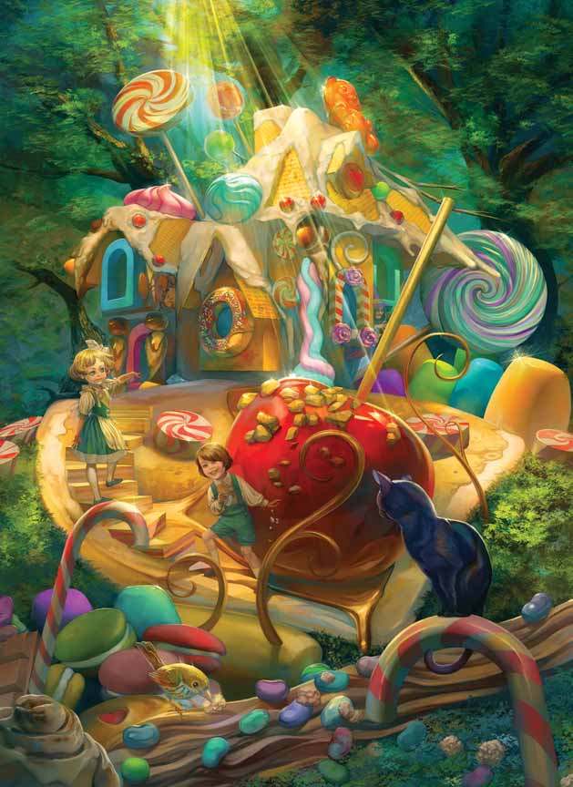 CHIC – Hansel and Gretel © Cobble Hill Puzzle Company