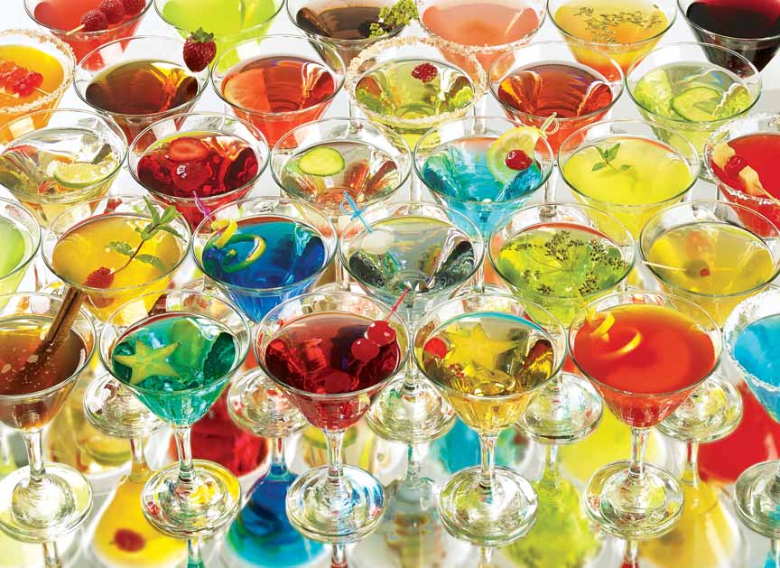 CHIC – Martinis 51826 © Cobble Hill Puzzle Company