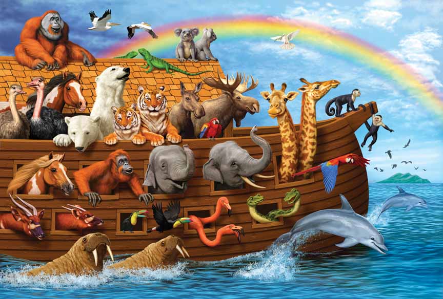 CHIC – Noah’s Ark 55113 © Cobble Hill Puzzle Company