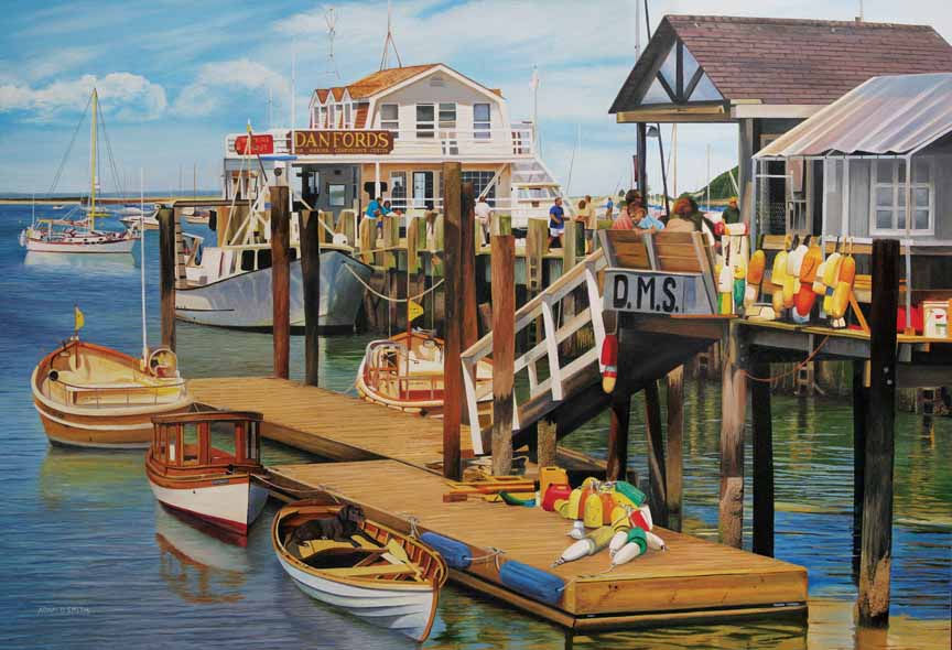 CHIC – Summer Pier 50704 © Cobble Hill Puzzle Company