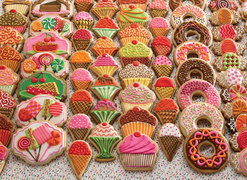 CHIC – Sweet Treats 54631© Cobble Hill Puzzle Company