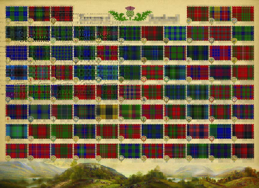 CHIC – Tartans of Scotland © Cobble Hill Image Collection