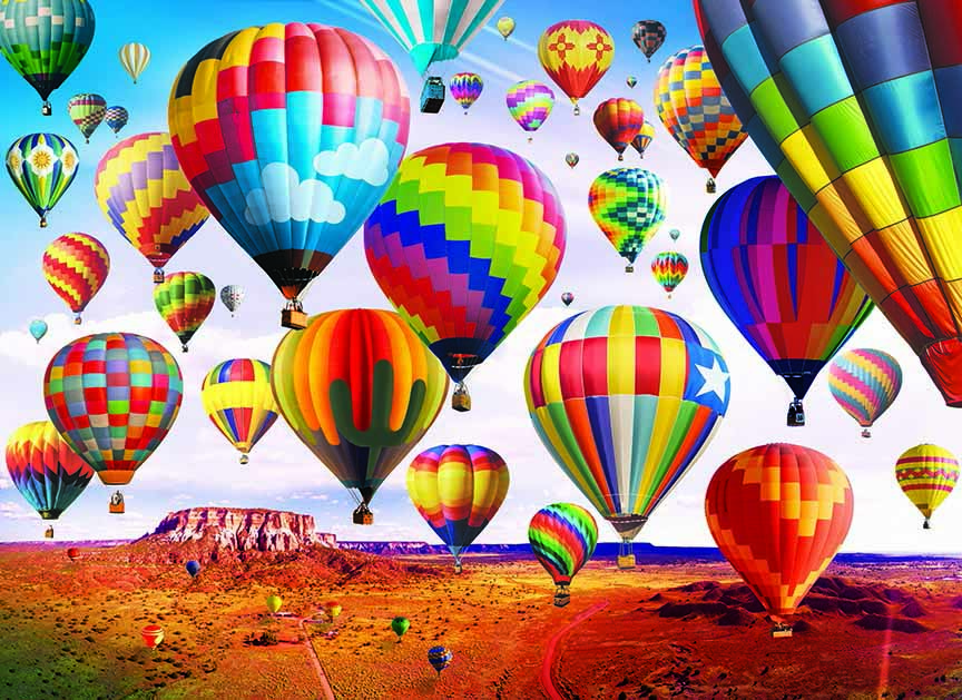 CHIC – Up in the Air Board © Cobble Hill Puzzle Company