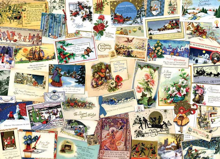 CHIC – Victorian Greetings 51765 © Cobble Hill Puzzle Company