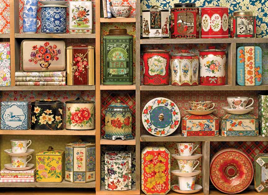 CHIC – Vintage Tins 80283 © Cobble Hill Puzzle Company