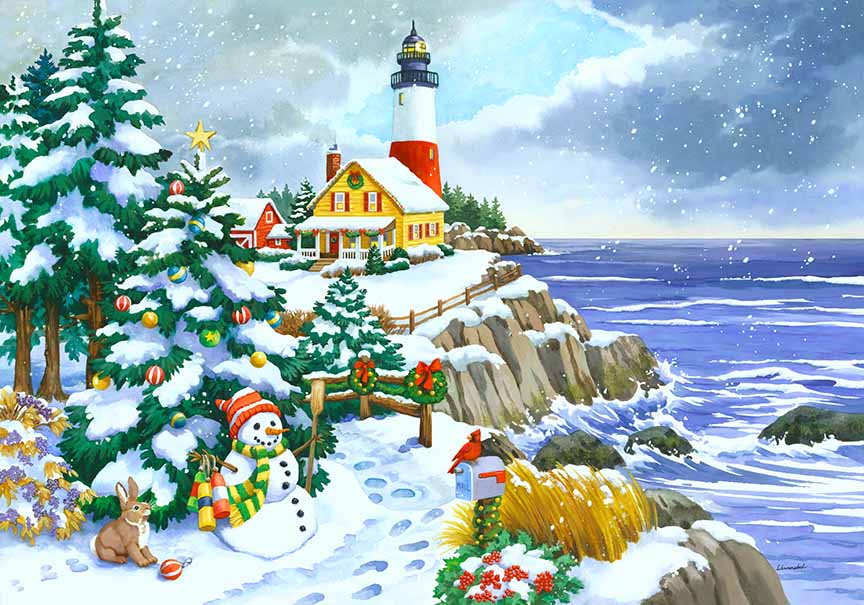 NW – Winter Lighthouse 1201 © Nancy Wernersbach