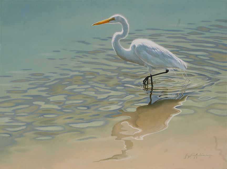 KM2 – Egret © Krystii Melaine