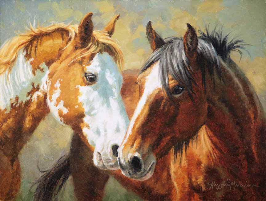 KM2 – Horses – Friendship © Krystii Melaine