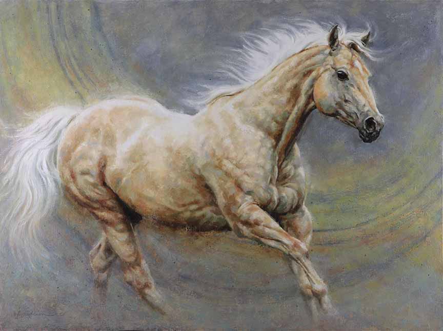 KM2 – Horses – Golden Girl © Krystii Melaine