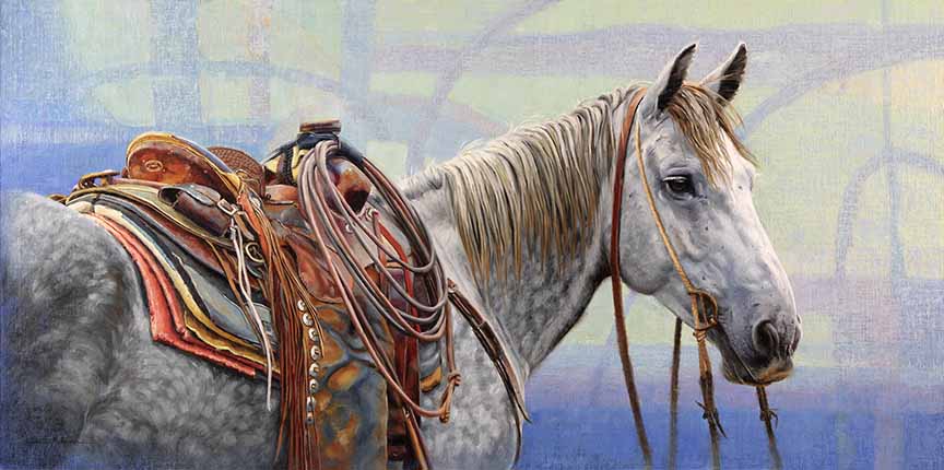 KM2 – Horses – Grey © Krystii Melaine
