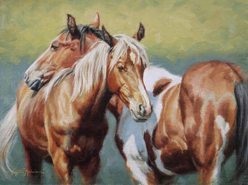 KM2 – Horses – Lean On Me © Krystii Melaine