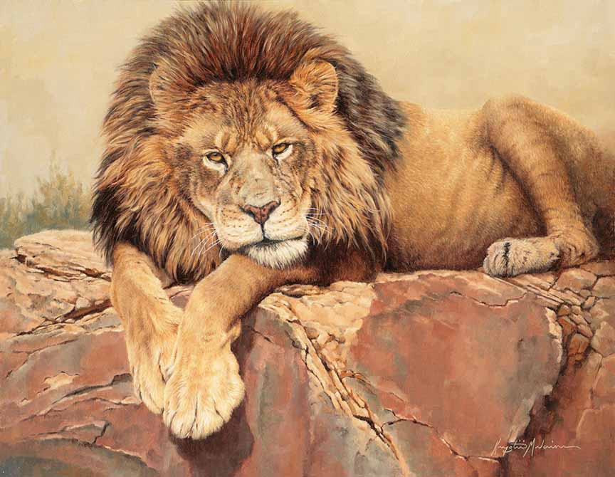 KM2 – It’s Good to be the King – Lion © Krystii Melaine
