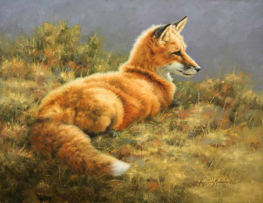 KM2 – Reclining Redhead © Krystii Melaine