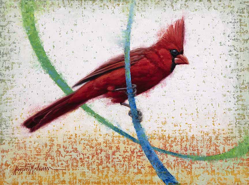 KM2 – Songbirds – Swing – Cardinal © Krystii Melaine