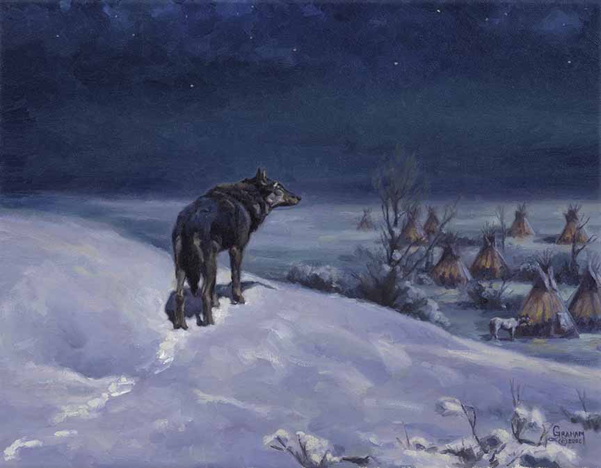 DG – Lonesome Wolf © David Graham