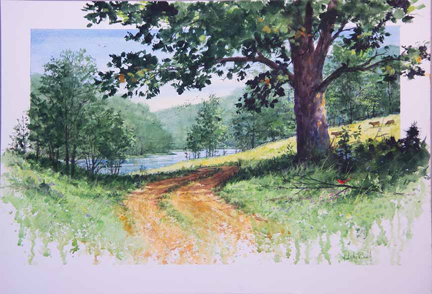 LB – The Lane To The Lake #2608 © Luke Buck