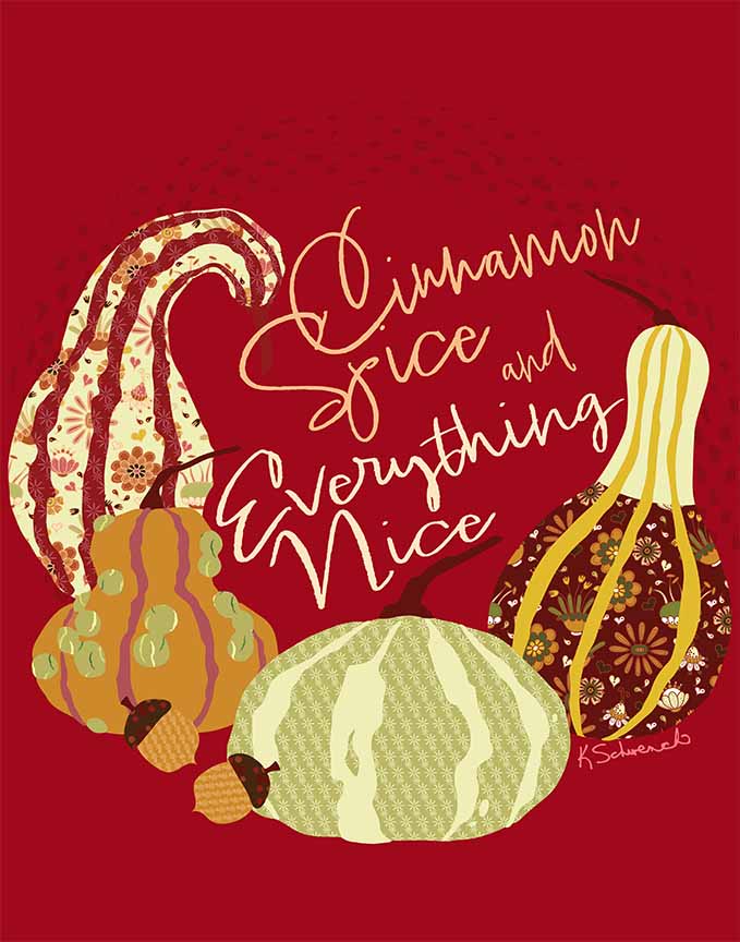 KS2 – Autumn at Home – Cinnamon Spice © Kris Schwenck