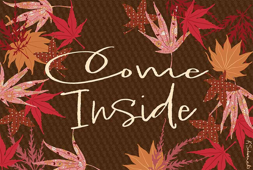 KS2 – Autumn at Home – Come Inside © Kris Schwenck