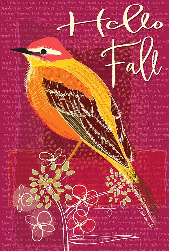 KS2 – Autumn at Home – Hello Fall – Yellow Wagtail 3 © Kris Schwenck