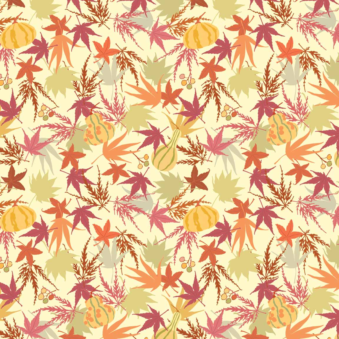 KS2 – Autumn at Home Surface Design – 2nd colorway – 02 © Kris Schwenck