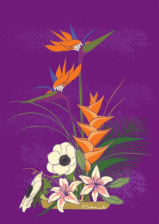 KS2 – Flowers – Bird of Paradise © Kris Schwenck