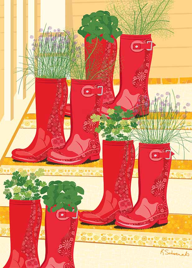 KS2 – Flowers – Winter Garden © Kris Schwenck