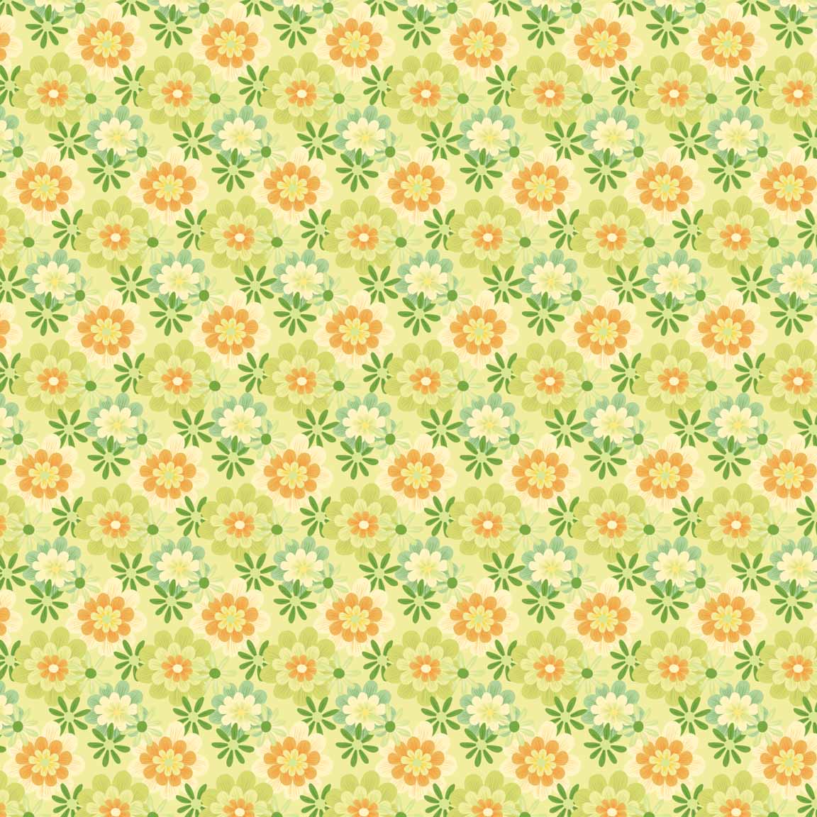 KS2 – Flowers and Feathers Surface Design – 06 © Kris Schwenck
