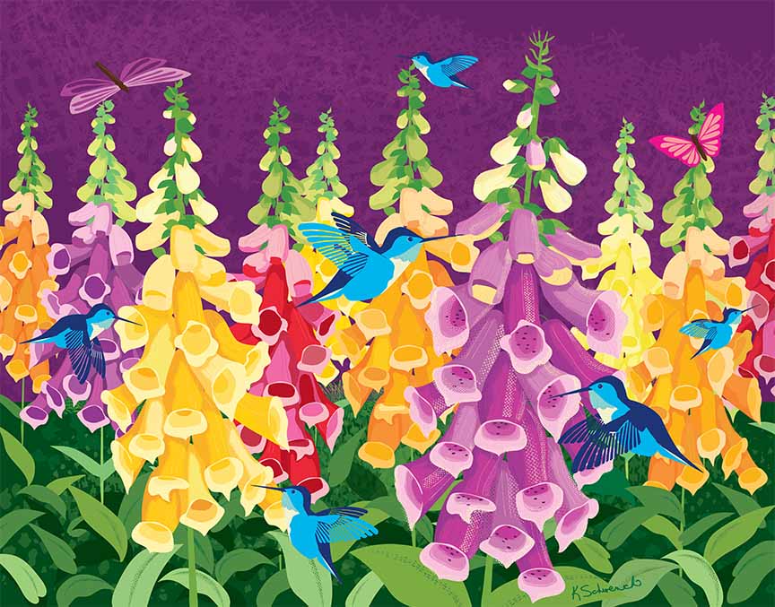 KS2 – Garden Party – All a Flutter © Kris Schwenck
