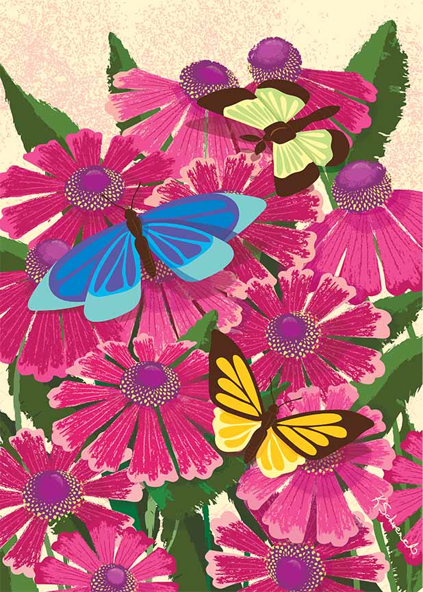 KS2 – Garden Party – Flying Free © Kris Schwenck