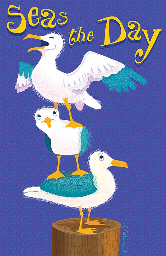 KS2 – Harbour Whimsy – Seize the Day © Kris Schwenck