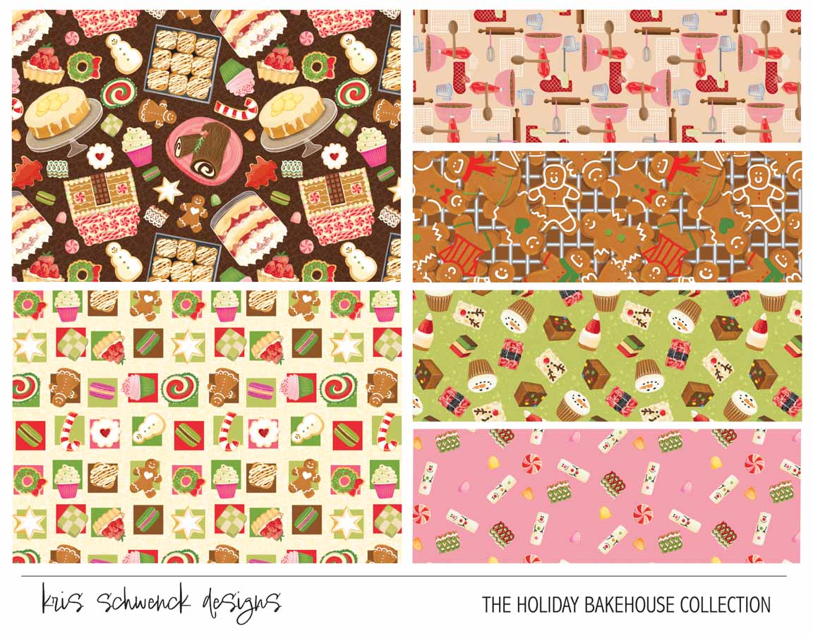 KS2 – Holiday Bakehouse Surface Design – 01 © Kris Schwenck