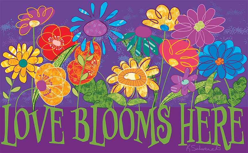 KS2 – Love Blooms Here – Love Blooms Here 2 © Kris Schwenck