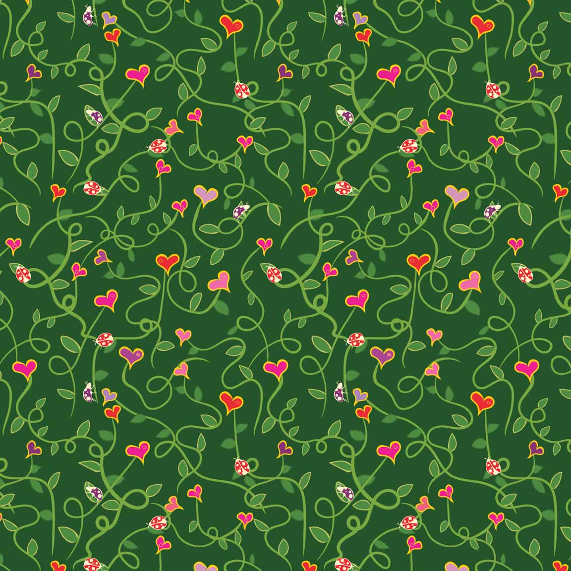 KS2 – Love Blooms Here Surface Design – 1-04 © Kris Schwenck