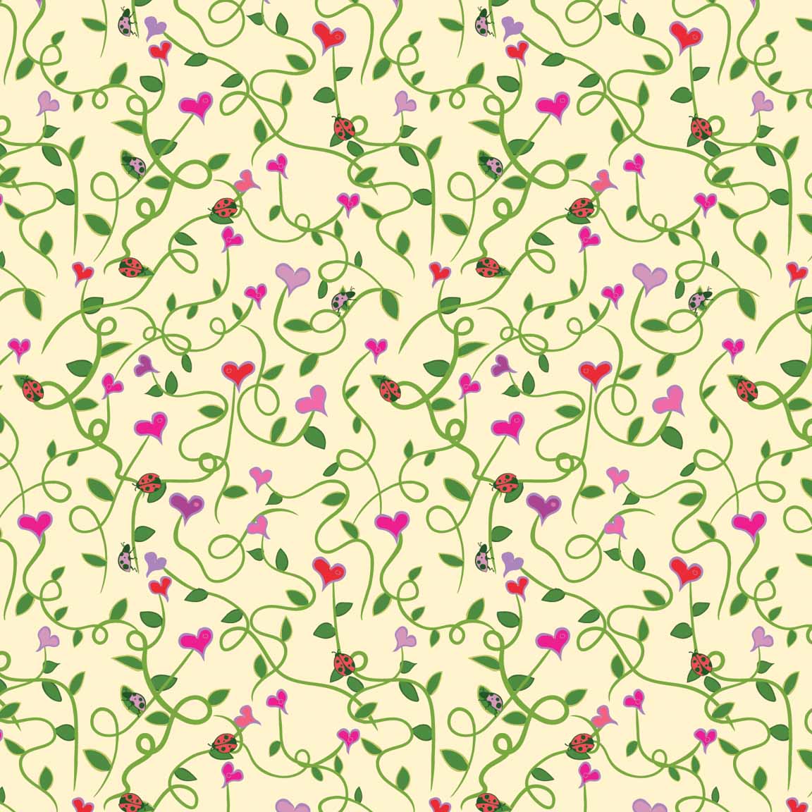 KS2 – Love Blooms Here Surface Design – 2-04 © Kris Schwenck