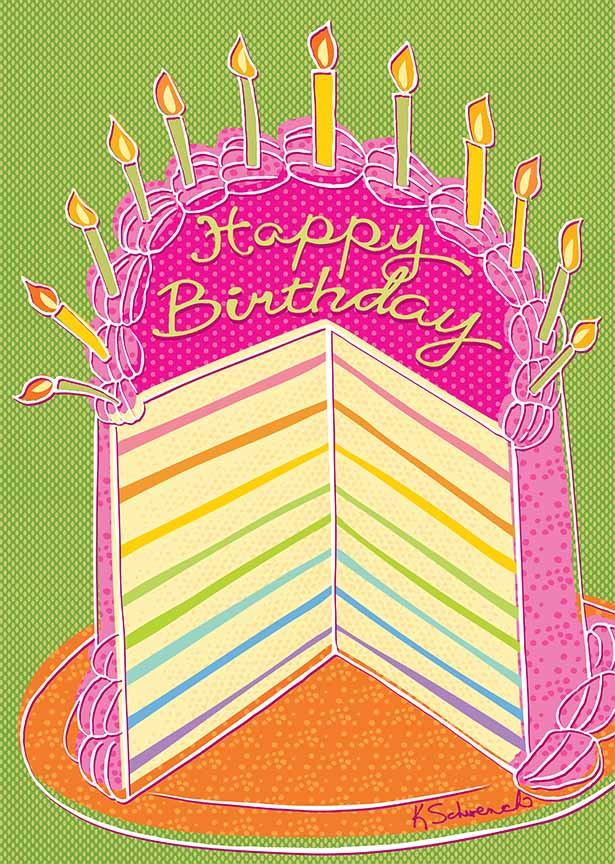 KS2 – Party On – Birthday Cake © Kris Schwenck