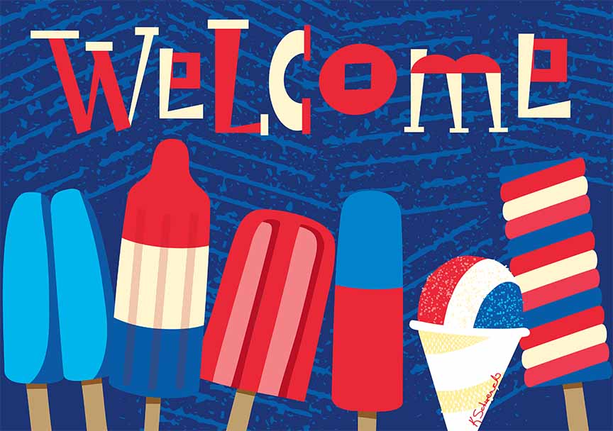 KS2 – Red, White and You – Welcome © Kris Schwenck