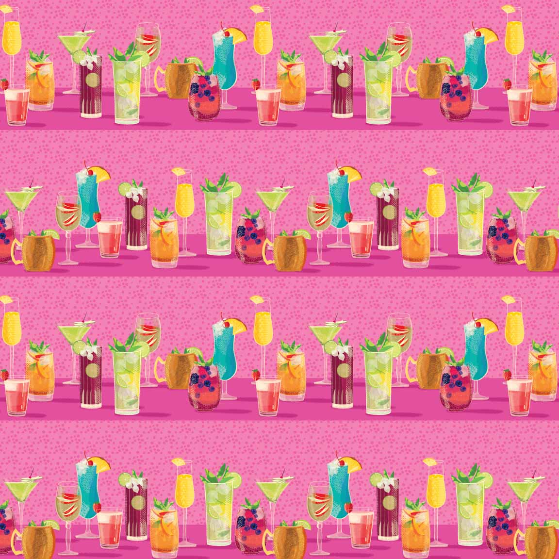 KS2 – Rockin the Mocktail Surface Design – 04 © Kris Schwenck