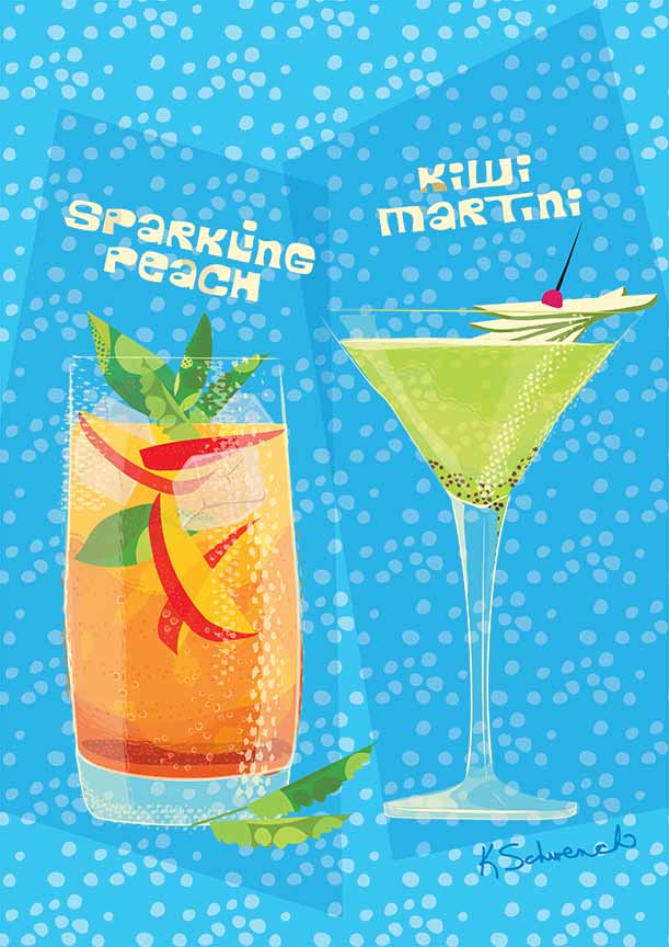 KS2 – Rockin the Mocktails – Blue Mocktails © Kris Schwenck